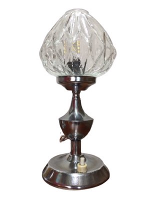 Vintage Chrome Table Lamps, Set of 2-SNX-910273