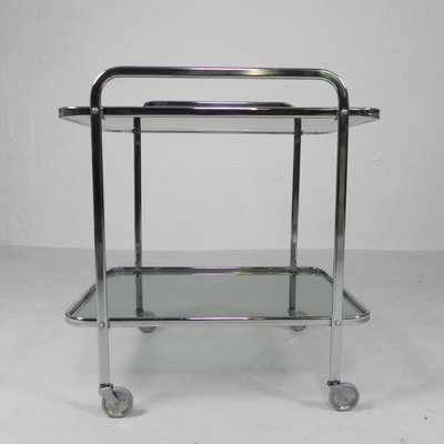 Vintage Chromed Serving Trolley, 1970s-TL-1785081