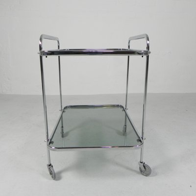 Vintage Chromed Serving Trolley, 1970s-TL-1785081