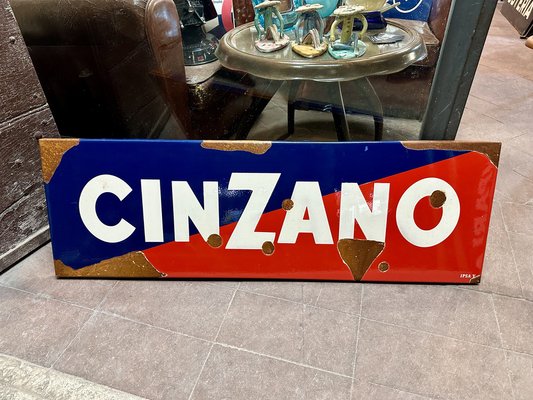 Vintage Cinzano Sign, 1950-NUO-1776202