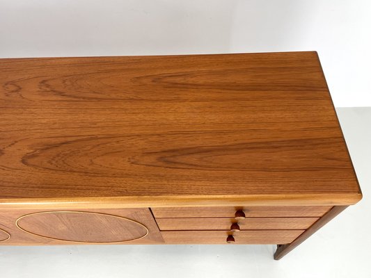 Vintage Circle Sideboard from Nathan, 1960s-MKL-1819937