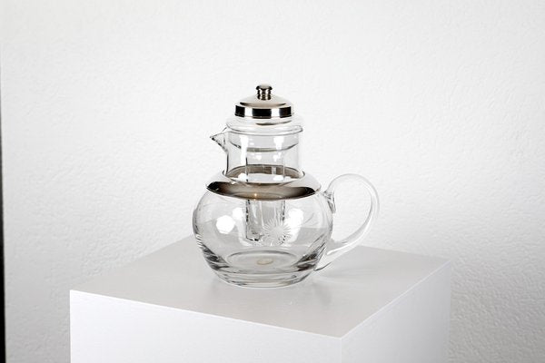 Vintage Clear Tea Jar-PSO-1752459