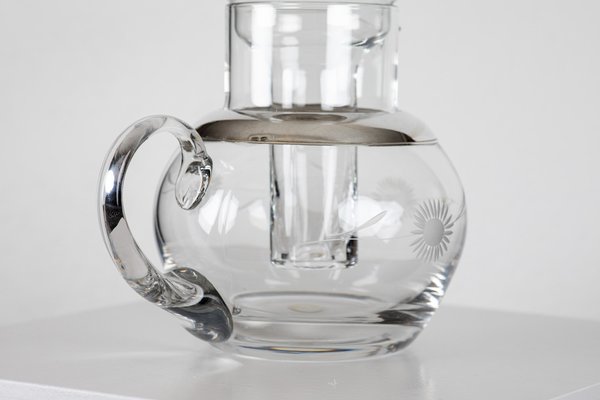 Vintage Clear Tea Jar-PSO-1752459