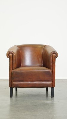 Vintage Club Chair in Sheepskin-HPP-2023272