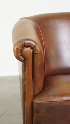 Vintage Club Chair in Sheepskin-HPP-2023272