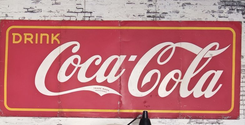 Vintage Coca Cola Sign, 1957-NA-1811321