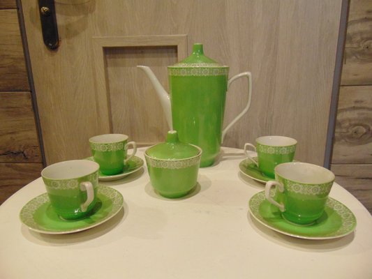 Vintage Coffee Service, Wałbrzych, 1960s, Set of 10-CAQ-752802