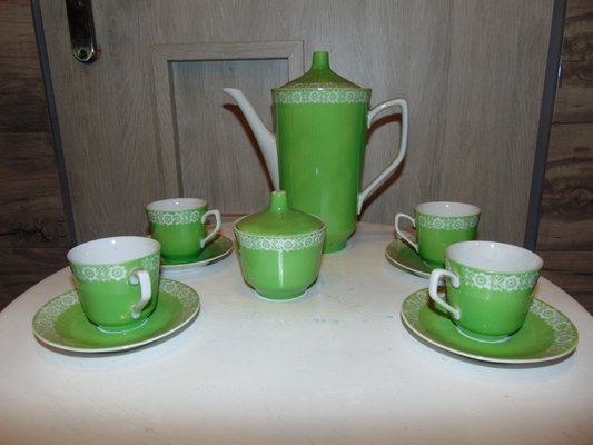 Vintage Coffee Service, Wałbrzych, 1960s, Set of 10-CAQ-752802