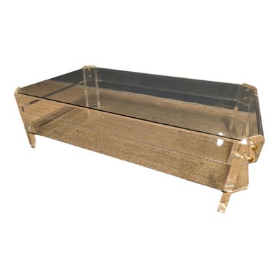 Vintage Coffee Table in Acrylic Glass-HLV-1722971