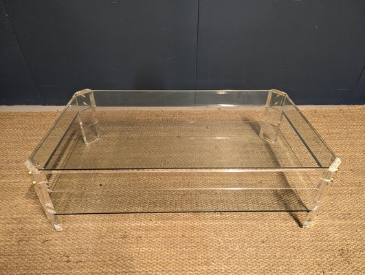 Vintage Coffee Table in Acrylic Glass-HLV-1722971