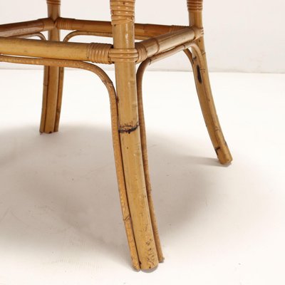 Vintage Coffee Table in Bamboo, Italy, 1960s-VMM-1746546