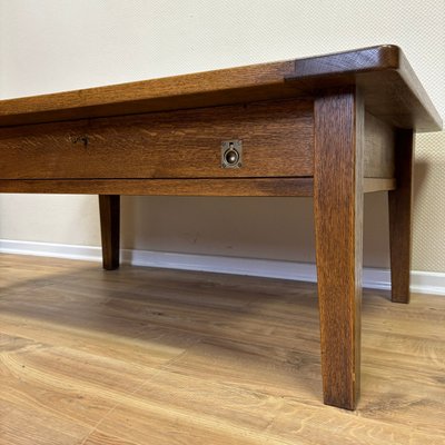 Vintage Coffee Table in Oak, 1950s-ALF-2033524