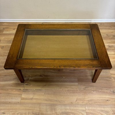 Vintage Coffee Table in Oak, 1950s-ALF-2033524