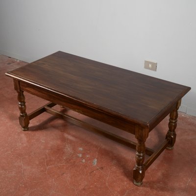 Vintage Coffee Table in Wood, 1950s-RAQ-2032800