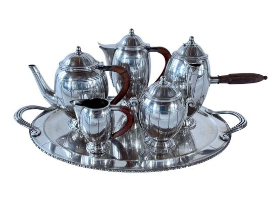 Vintage Coffee / Tea Service, Set of 6-CXC-902308