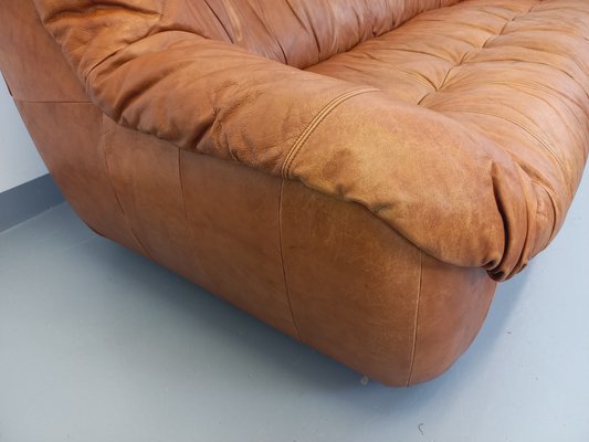 Vintage Cognac Leather Sofa, 1970s-AHO-1811280