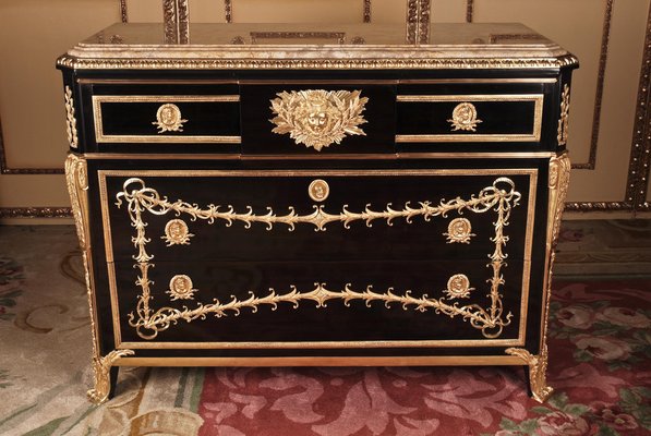 Vintage Commode in the Style of Jean Henri Riesener-FLW-1402012