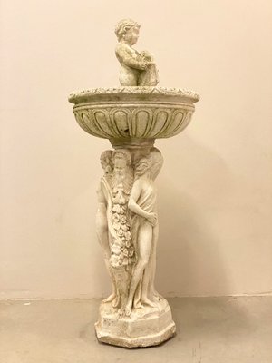 Vintage Concrete Fountain, 1970s-NPC-1325157