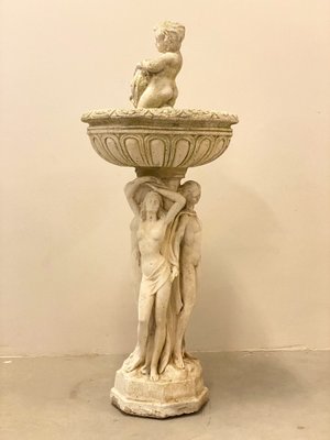 Vintage Concrete Fountain, 1970s-NPC-1325157