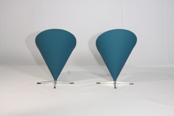 Vintage Cone Swivel Chair by Verner Panton, 1960s-IXA-160442