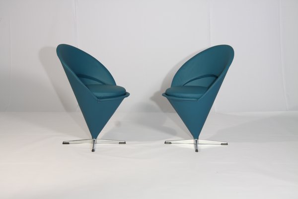 Vintage Cone Swivel Chair by Verner Panton, 1960s-IXA-160442