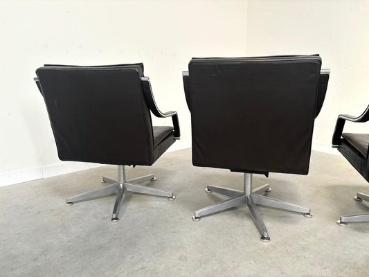 Vintage Conference Chairs by Walter Knoll, 1980s, Set of 4-TWF-2036635