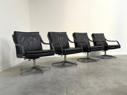 Vintage Conference Chairs by Walter Knoll, 1980s, Set of 4-TWF-2036635