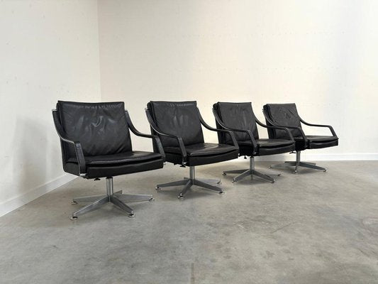 Vintage Conference Chairs by Walter Knoll, 1980s, Set of 4-TWF-2036635