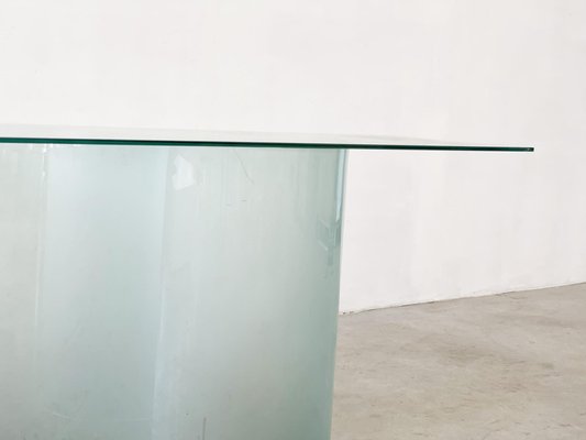 Vintage Console Table in Glass, 1990s-XLH-1813117