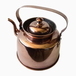 Vintage Copper Pot from Lundin and Lindberg, Sweden, 1900s-JKV-1787180