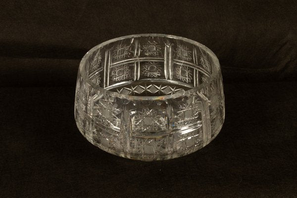 Vintage Crystal Bowls, 1940s, Set of 5-WIX-685870