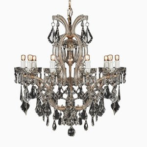 Vintage Crystal Chandelier, 1950s-TBU-2031613