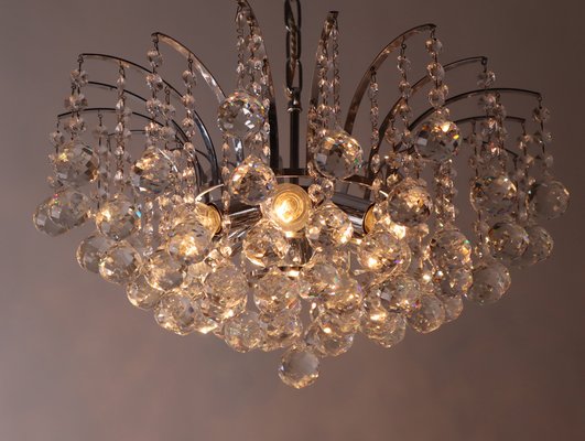 Vintage Crystal Chandelier, 1970s-ESB-1371451