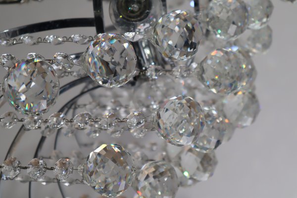 Vintage Crystal Chandelier, 1970s-ESB-1371451