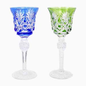 Vintage Crystal Glass from Saint Louis, Set of 2-BQF-785605