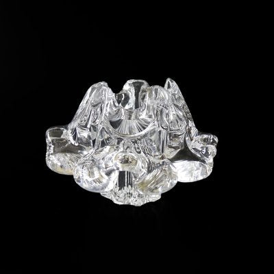 Vintage Crystal Isabella Candleholder by Anna Ehrner, Sweden, 1980s-JKV-2023216