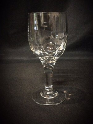 Vintage Crystal Wine Glasses, 1950s, Set of 5-JZV-2033683