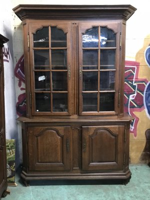 Vintage Cupboard in Oak-HLV-1428724