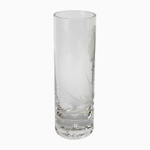 Vintage Cut Glass Vase, 1960s-NE-1739532