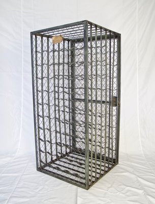 Vintage Cylinder Bottle Cabinet-FFL-946629