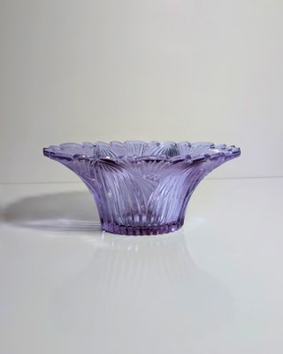 Vintage Czech Bowl in Alexandrite Glass, 1950s-VTK-2016637