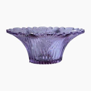 Vintage Czech Bowl in Alexandrite Glass, 1950s-VTK-2016637