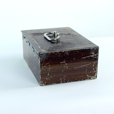 Vintage Czech Safe Deposit Box, 1930s-UL-1110939