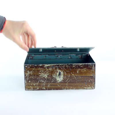 Vintage Czech Safe Deposit Box, 1930s-UL-1110939