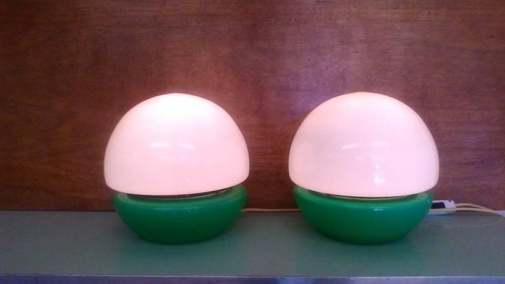 Vintage Czech Table Lamps from Kamenicky Šenov, 1970s, Set of 2-TZ-602148