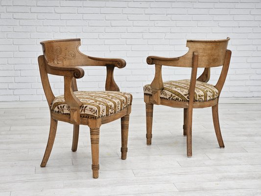 Vintage Danish Armchairs, 1940s, Set of 2-TMW-1723362