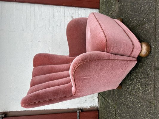 Vintage Danish Art Deco Lounge Chair, 1940s-GON-1790035