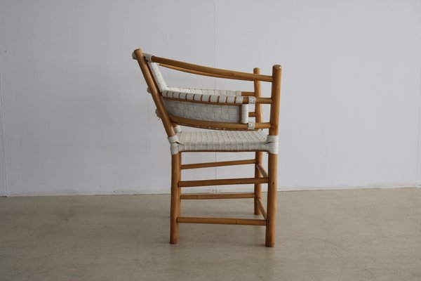 Vintage Danish Bamboo Chair, 1980s-FUN-1419681