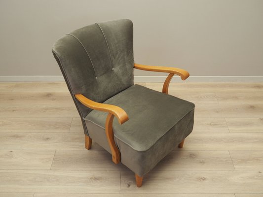 Vintage Danish Beech Armchair, 1960s-VND-1736839