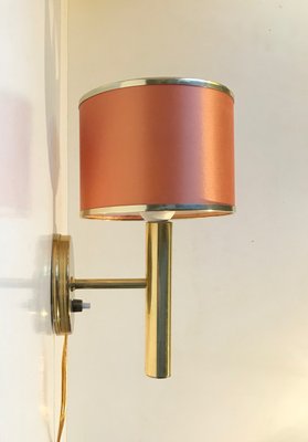 Vintage Danish Brass Sconce from Svend Mejlstrøm, 1970s-LCR-848295